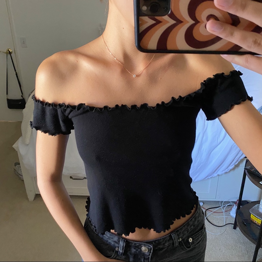 Off the shoulder top